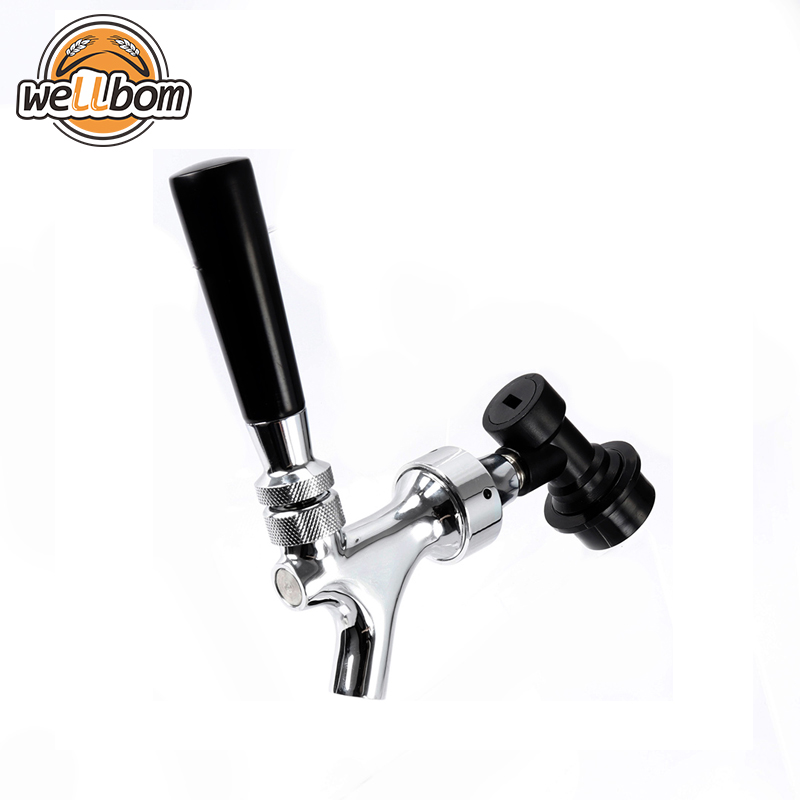 Craft Beer Tap Faucet with gas ball lock Quick Disconnect Kit Home Brewing DIY Beer Soda Kit,New Products : wellbom.com