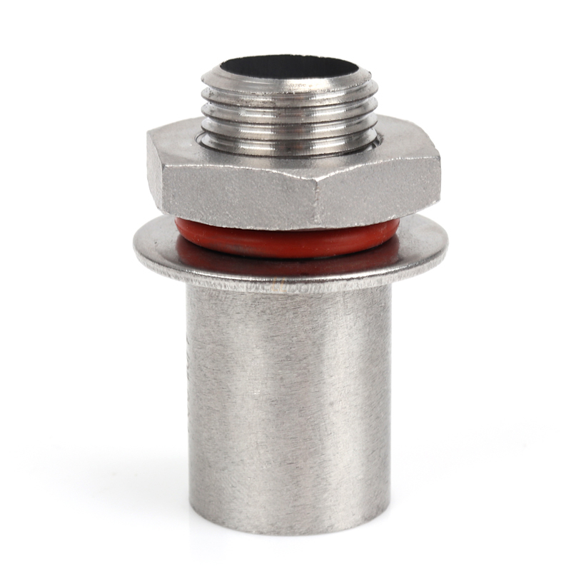 thumbnail image 2 of Stainless Steel Homebrew Weldless Bulkhead 1/2" Homebrew Weldless Bulkhead 1 2 Homebrew Weldless Bulkhead Fitting For Kettle Keg 2 of 12