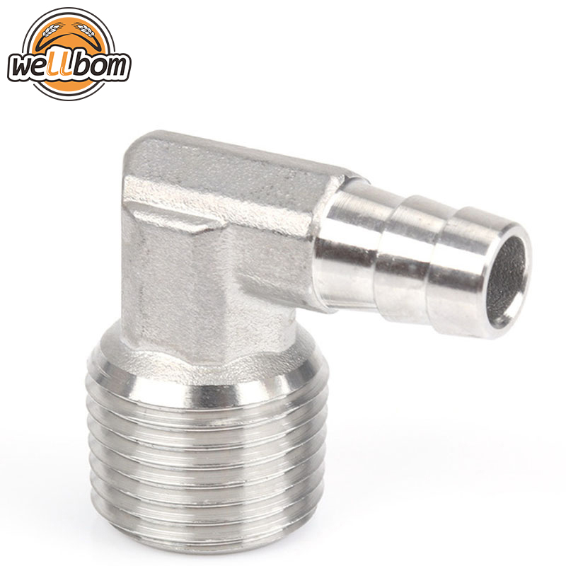 Stainless Steel 304 1/2" MPT X 3/8" Barb Elbow, Homebrew Hardware, Pump fitting,Tumi - The official and most comprehensive assortment of travel, business, handbags, wallets and more.