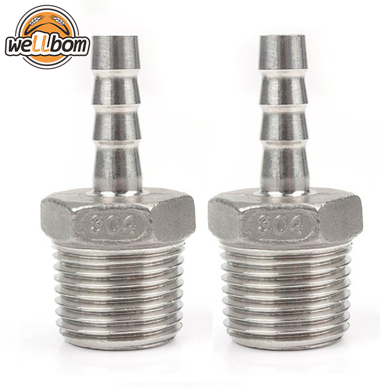 Homebrew 304 Stainless Steel 1/2" MPT Hexagon Hose Barb 8mm 10mm 12mm , Brewer Hardware,beer brewing,Tumi - The official and most comprehensive assortment of travel, business, handbags, wallets and more.