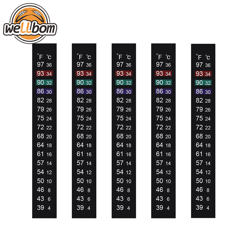 Brewing Thermometer Adhesive Strip, Aquarium Thermometer Sticker for Fish Tank 39 - 97F & 4 to 36C,Tumi - The official and most comprehensive assortment of travel, business, handbags, wallets and more.