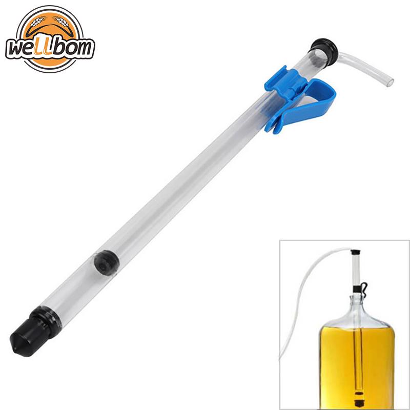 Home Brew Auto Siphon Racking Cane,Stainless Steel Beer Syphon Tube Beer  Transfer With 1M Tubing For Wine Bucket Carboy - AliExpress