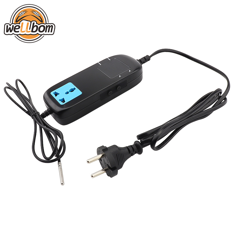 Digital Microcomputer Temperature Controller Heat Cool Switch Socket Thermoregulator Themometer Thermostat AC 220V